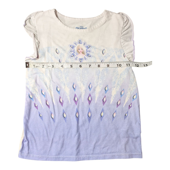 Frozen 2 - Elsa - Girls T-shirt and Skirt Set - Size 5T - Well Cared For - Picture 4 of 12